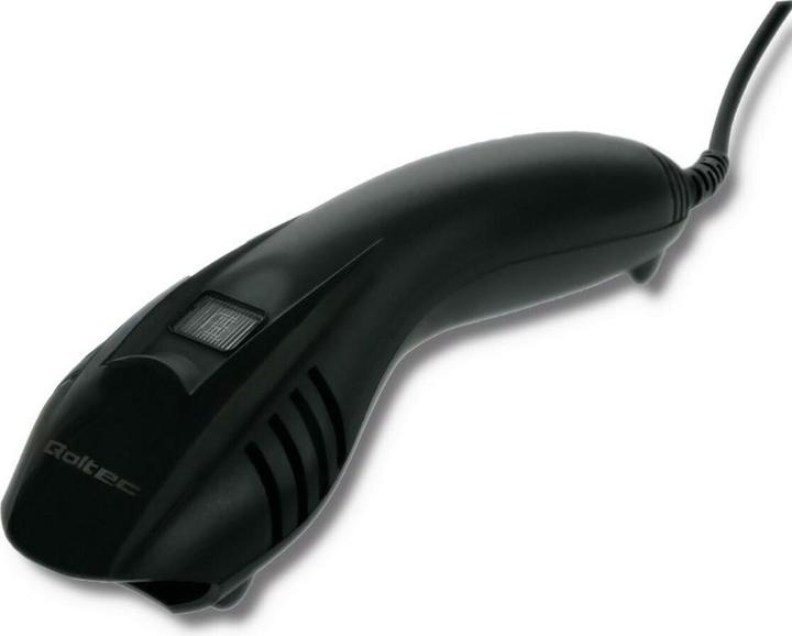 Produktbild Qoltec 50861 Wired Laser Barcode Scanner 1D (1D-Barcodes)