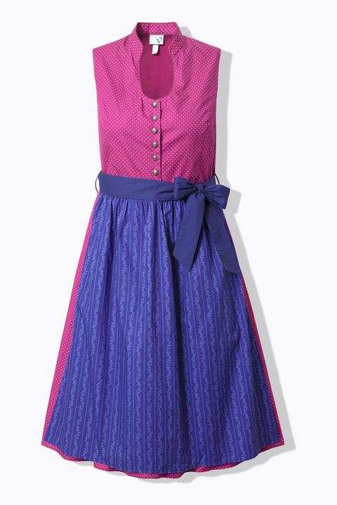 Actual product image Ulla Popken Minimal Print Goblet Collar Dirndl (52)