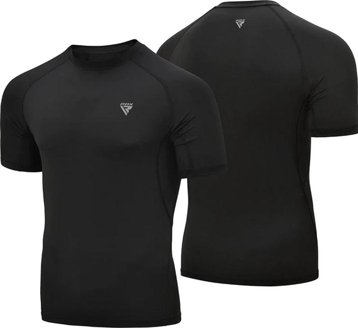 Immagine prodotto Rdx Vêtement T15 Rashguard De Compression Noir Demi-L (L)