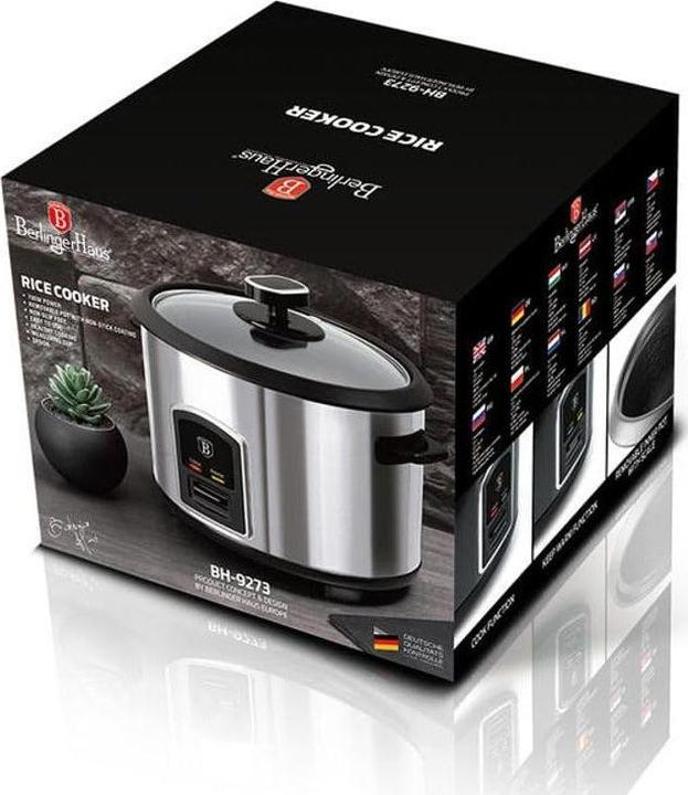 Produktbild BerlingerHaus Reiskocher Black Silver Collection