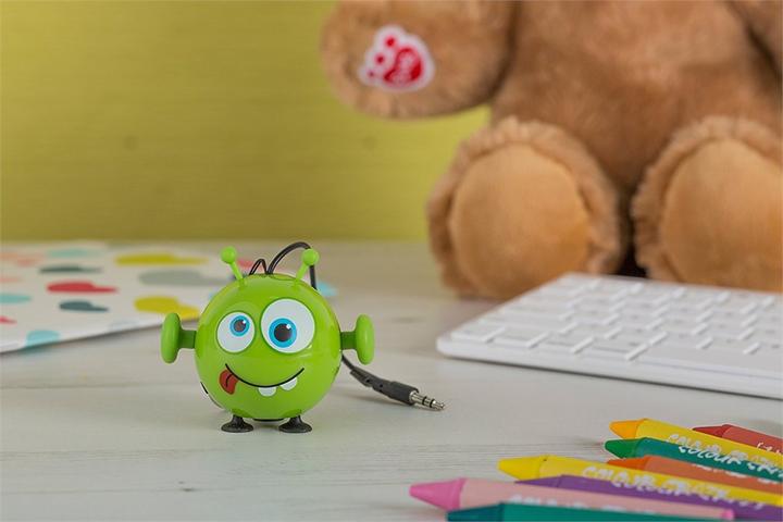 Actual product image KitSound Mini Buddy Speaker Alien (8 h, Rechargeable battery operated)