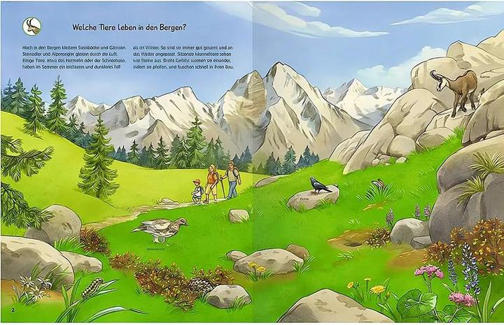 Actual product image Ravensburger Sticker booklet animals of the world