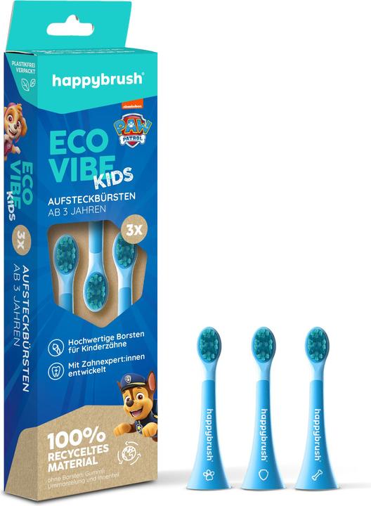 Immagine prodotto happybrush Spazzole Happy Brush ECO VIBE KIDS Paw Patrol attaccabili (3 x)