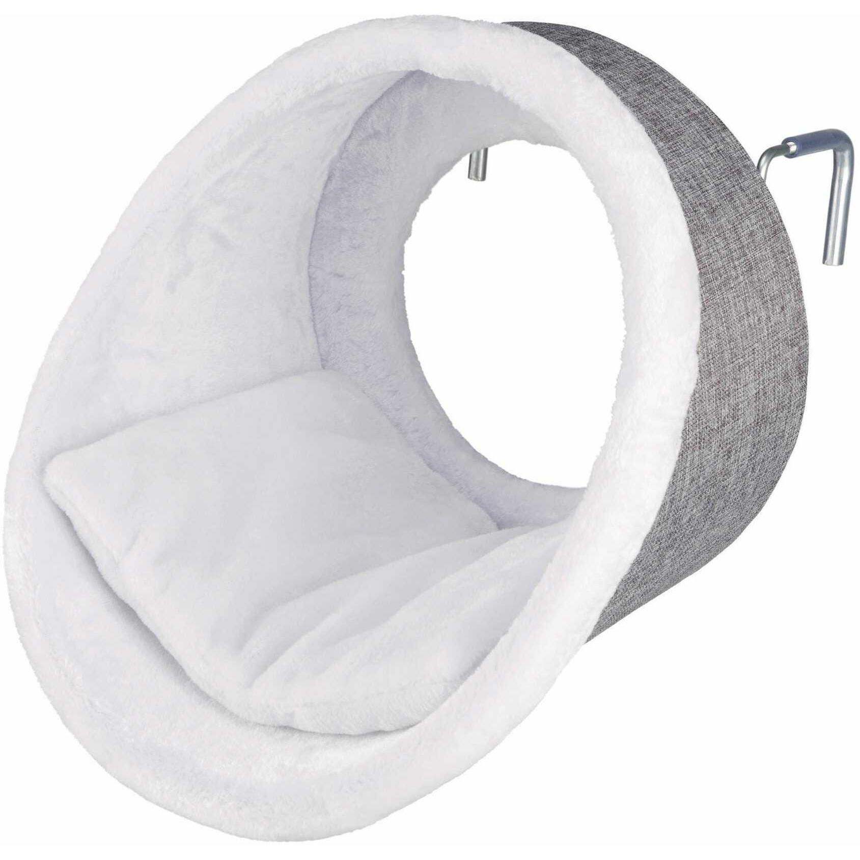 Trixie Grigio/Bianco Grotta Delle Coccole (Gatto), Cuccia Per Cani + Cuccia Per Gatti