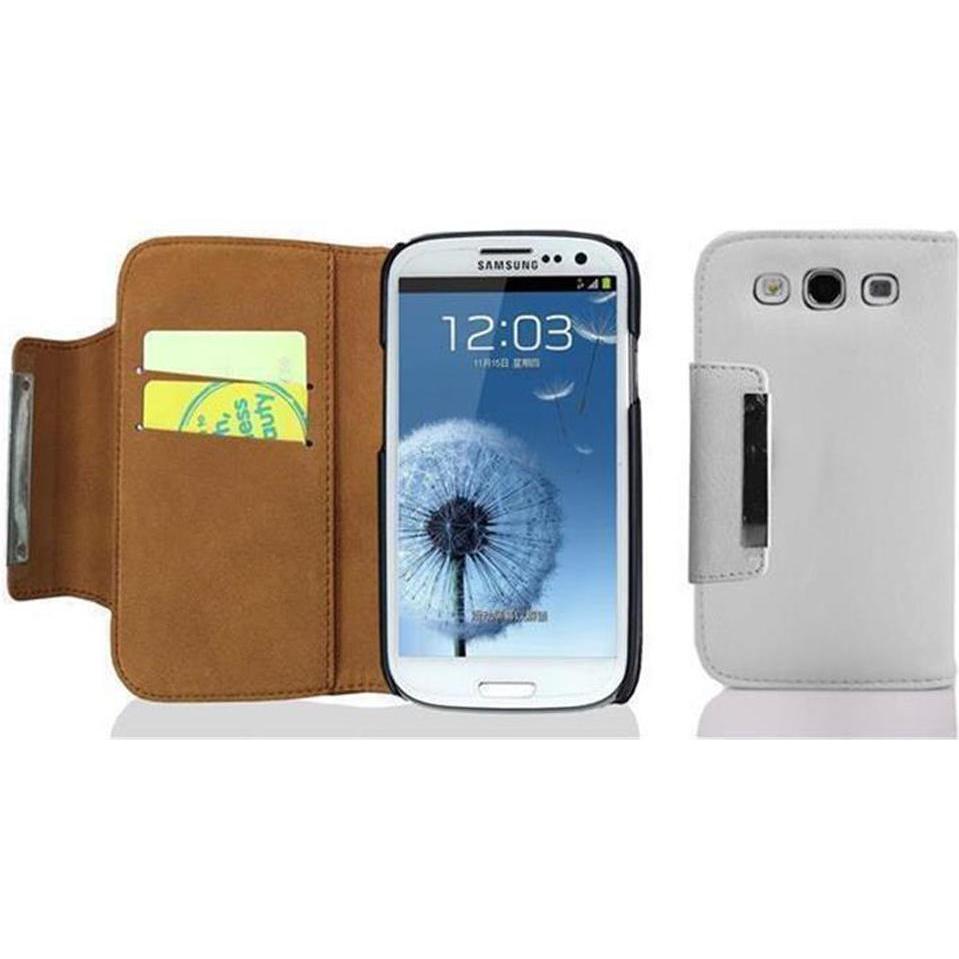 Thumbnail - Cadorabo Hülle kompatibel mit Samsung Galaxy S3 / S3 NEO im Book Struktur Style (Samsung Galaxy S3, Samsung Galaxy S3 Ne...