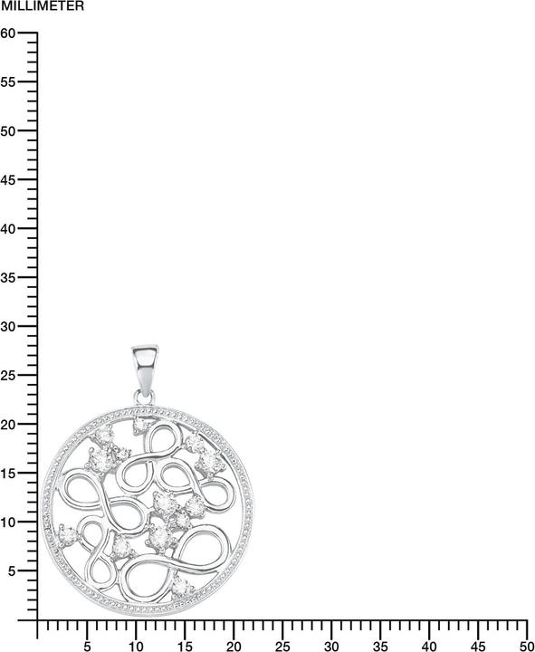 Produktbild Amor Kette mit Infinity-Anhänger (Silber)