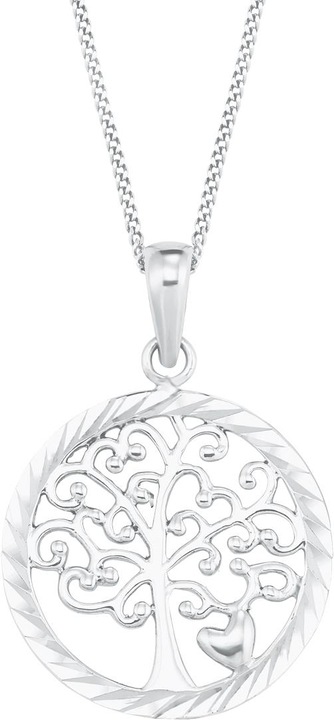 Immagine prodotto Amor Collana lunga 45+5 cm con pendente arbor vitae (Argento)