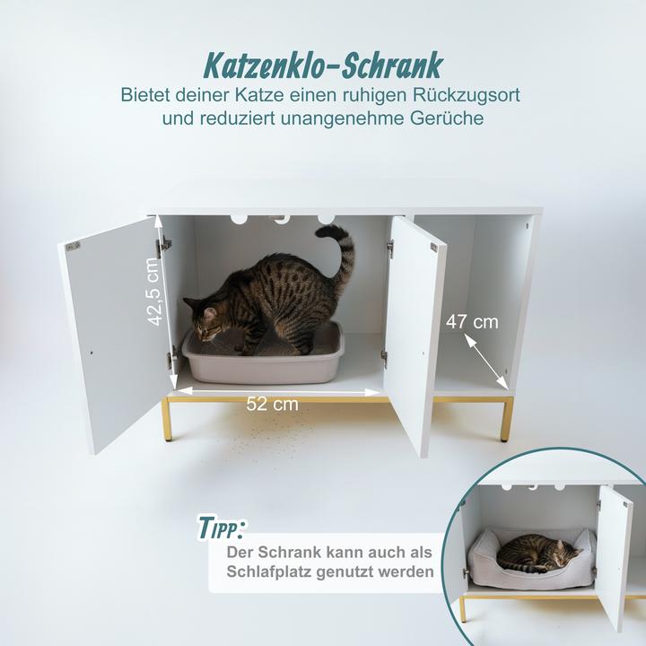 Image du produit Relaxdays meuble à litière