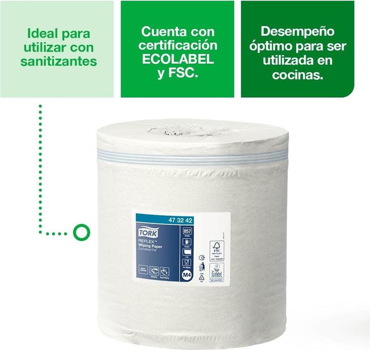 Produktbild Tork Reflex Mehrzweck Papierwisc (6 x)