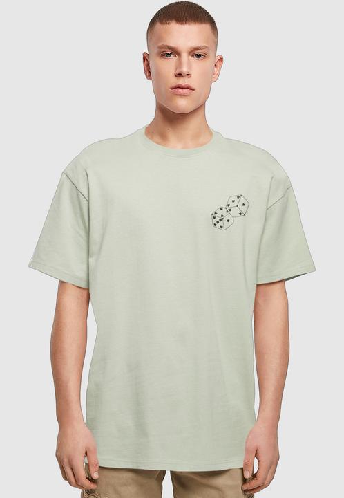 Produktbild Merchcode Hugs & Love - Heart Dice Heavy Oversize Tee - 175037 (S)