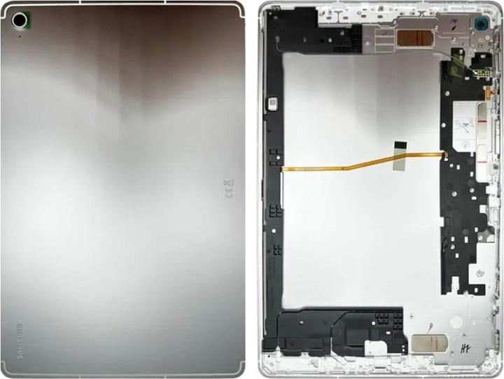 Samsung Galaxy Tab S10 FE Plus Back Cover Original - Silver (Samsung Galaxy Tab S10 FE)