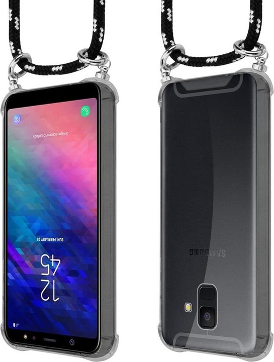 Produktbild Cadorabo TPU Handy Kette SILBER Cover