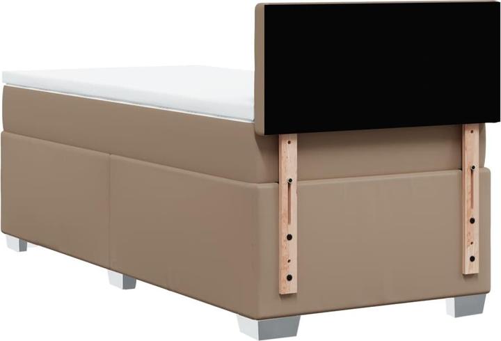 Actual product image vidaXL Bo x springbett Matratze 100 x 200cm Kunstleder (100 x 200 cm)