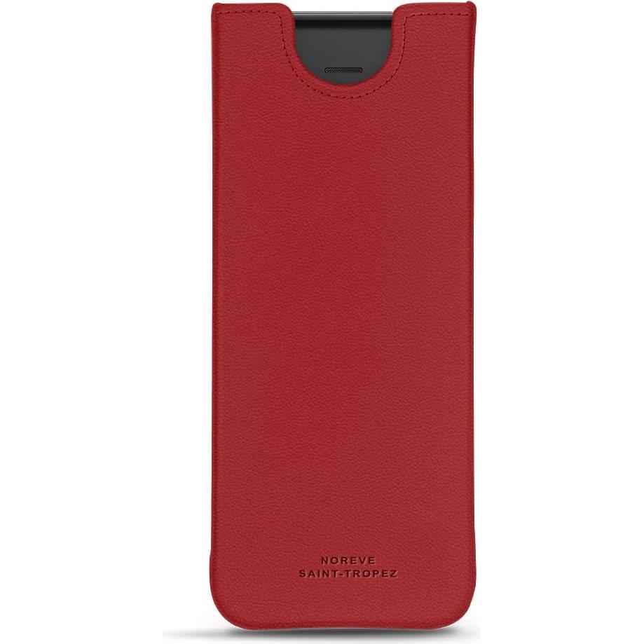 Noreve Lederschutzhülle (Samsung Galaxy Fold), Smartphone Hülle, Rot