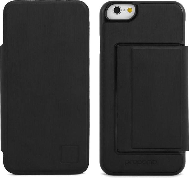 Immagine prodotto Proporta Custodia Folio per iPhone 6/6S (4.7") Nero (Apple iPhone 6)