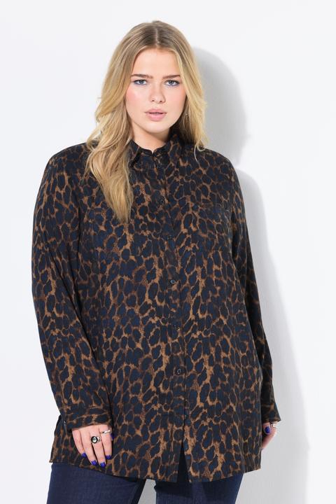 Produktbild Studio Untold Hemdbluse, Boxy Shape, Leo (46)