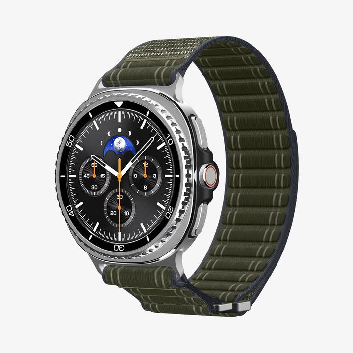 Image du produit Spigen - WBF0 - Samsung Galaxy Watch8 40mm/Watch8 44mm/Watch8 Classic - Green (20 mm, 22 mm, 46 mm, Nylon, Tissu)
