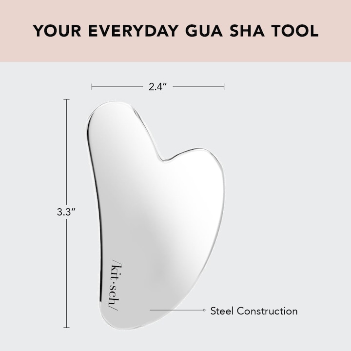 Image du produit Kitsch Acier inoxydable Gua Sha