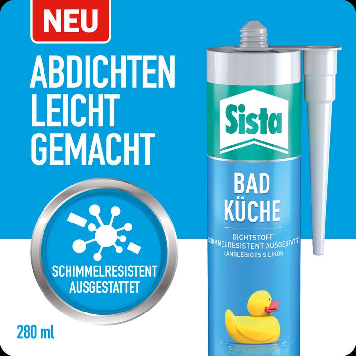 Produktbild Sista Bad & Küche transparent (0.35 kg, Transparent, 280 ml)