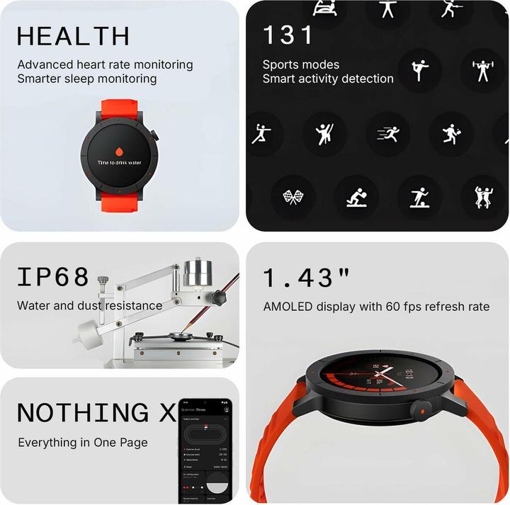 Produktbild CMF Watch 3 Pro (47 mm, nur WLAN)