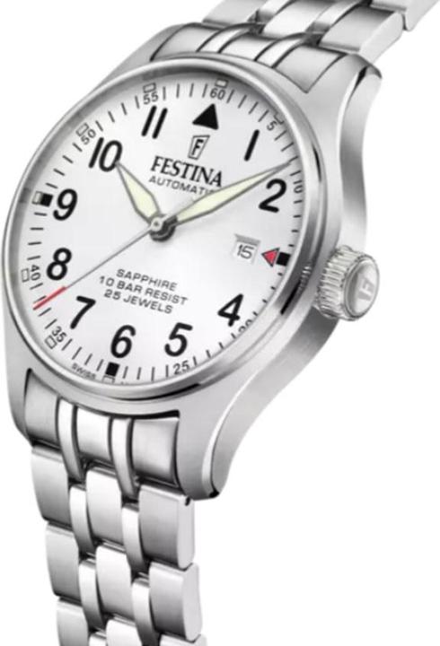 Actual product image Festina F20151/A Swiss Made Automatic (Analogue wristwatch, Swiss made, 43.50 mm)