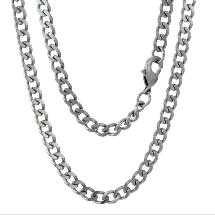 Rhomberg Collier (Edelstahl, 50 cm)