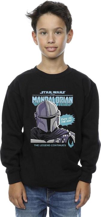 Produktbild Star Wars Mando Comic Cover Sweatshirt Jungen (128)