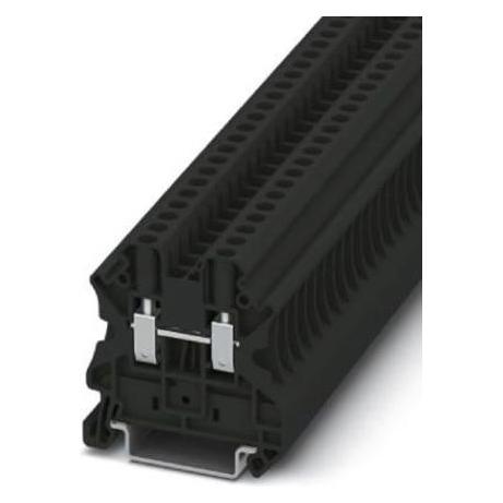 Phoenix Contact Nero Feed-Through Terminal Block - Ut 4 Bk, Cavo + Spina Elettrica,