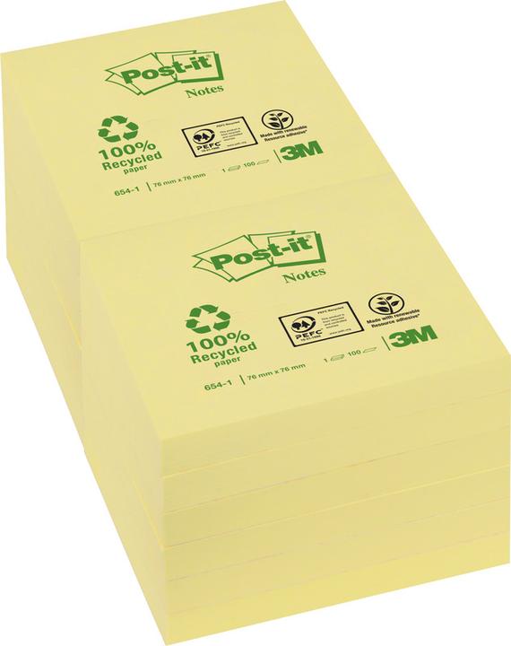Produktbild Post-it Recycling (76 x 76 mm)