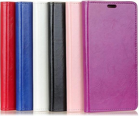 Produktbild MU Classic Crazy Horse Leder Bookcover Series (Motorola One)