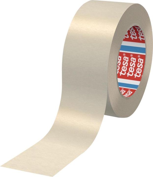 Produktbild tesa 4317 Papier Abdeckband Gummi, Stärke 0.14mm, 50mm x 50m (50 mm)