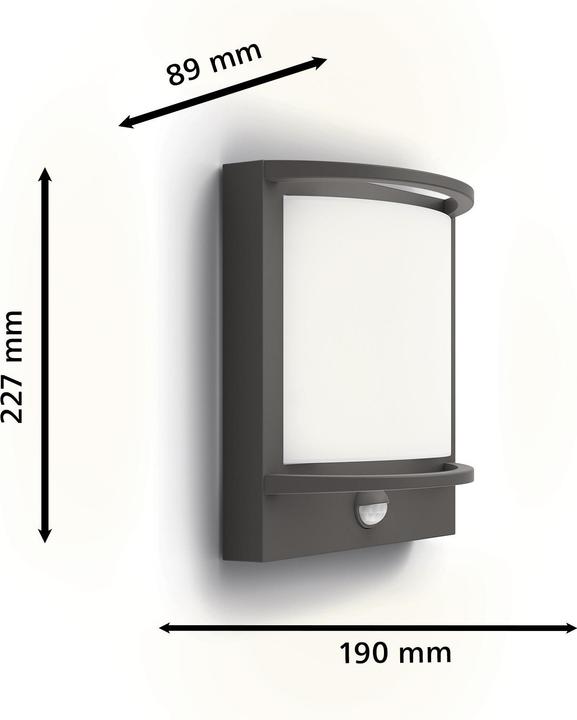 Actual product image Philips Samondra (800 lm, IP44)