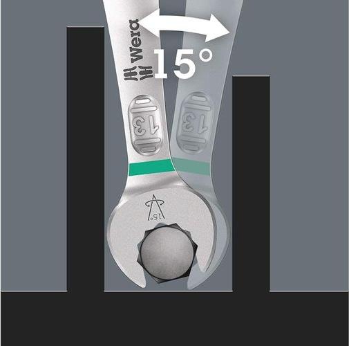 Actual product image Wera 6003 Joker 8 Imperial Set 1 (19 mm, 12 mm, 14 mm, 16 mm, 10 mm, 18 mm, 17 mm, 11 mm, 15 mm, 8 mm, 9 mm, 13 mm)