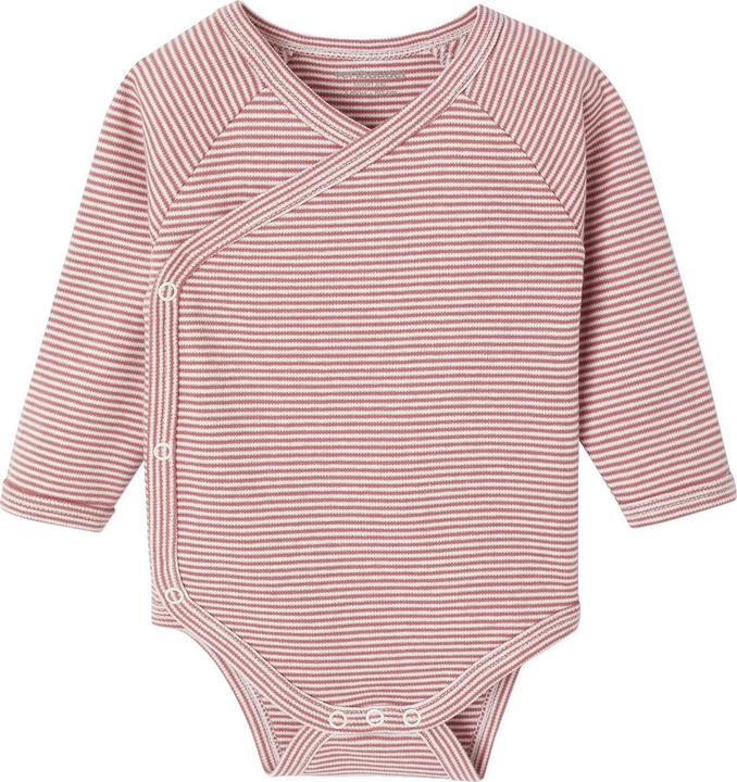 Produktbild Vertbaudet Bio-Kollektion: 3er-Pack gestreifte Baby Wickelbodys (62)