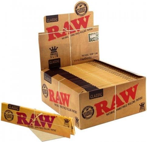 Actual product image RAW Classic King Size Slim (Box 50pcs.)