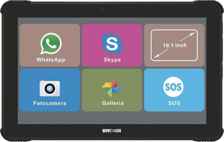 Brondi Amico Tablet (3G, 10.10", 8 GB, Black)