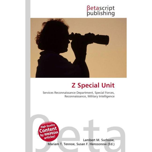 Thumbnail - Z Special Unit, Fachbücher