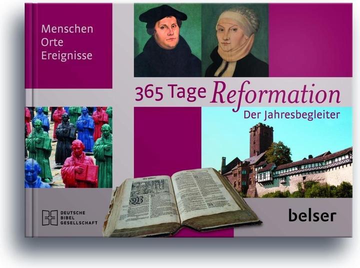 Produktbild Belser 365 Tage Reformation (Deutsch, Walter Martin Rehahn, 2016)