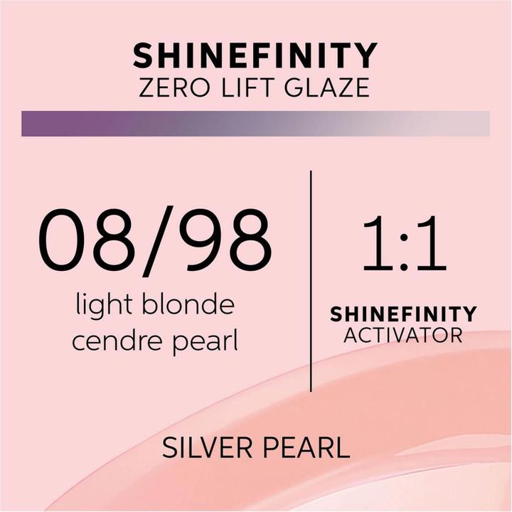 Produktbild Wella Shinefinity (08, 98 - Silver Pearl)