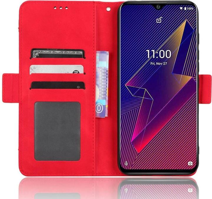 Actual product image Cover-Discount Wiko Power U20 - Case with many card slots (Wiko Power U20)