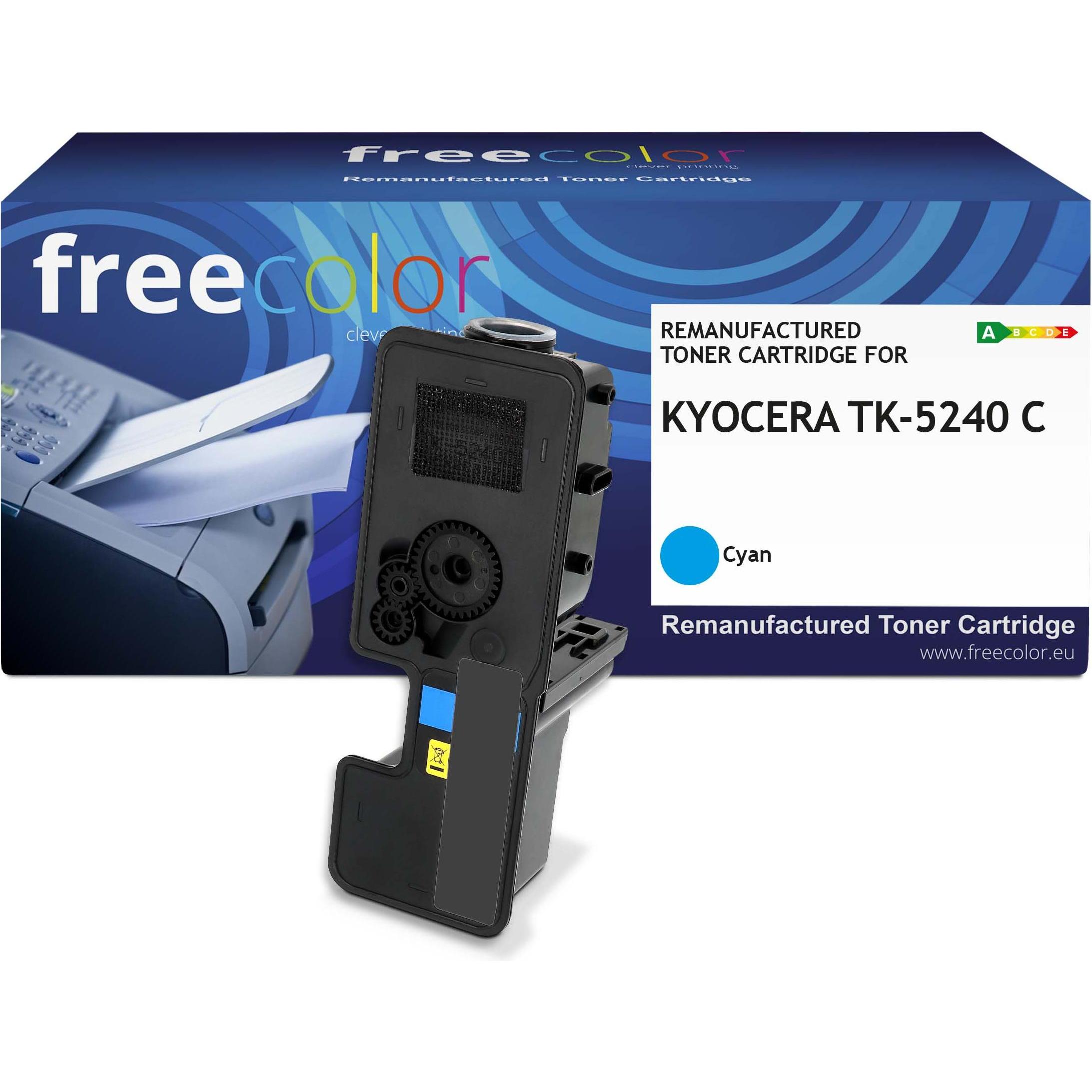Freecolor, Toner, TK-5240C kompatibel (C)