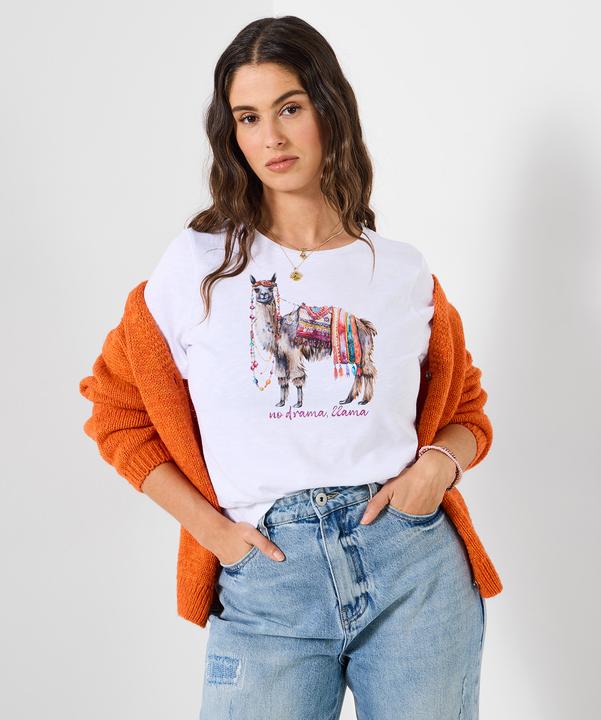 Produktbild Joe Browns Lama Print Graphic Tee (36)