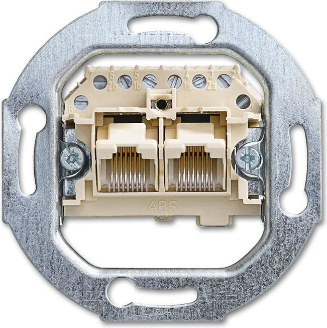 Actual product image Busch-Jaeger BJ UP junction box UAE 0214 angled outlet 2x8 8 pole - accessories network