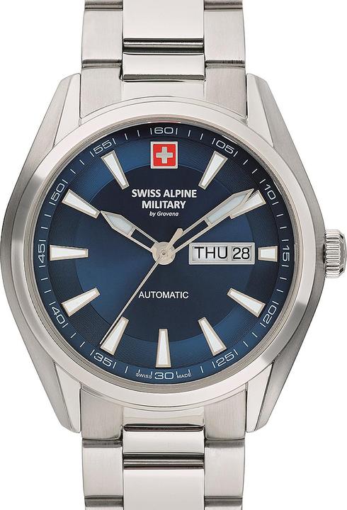Produktbild Swiss Alpine Military 7090.2135 Automatik Herrenuhr 43mm 10ATM (Analoguhr, 43 mm)