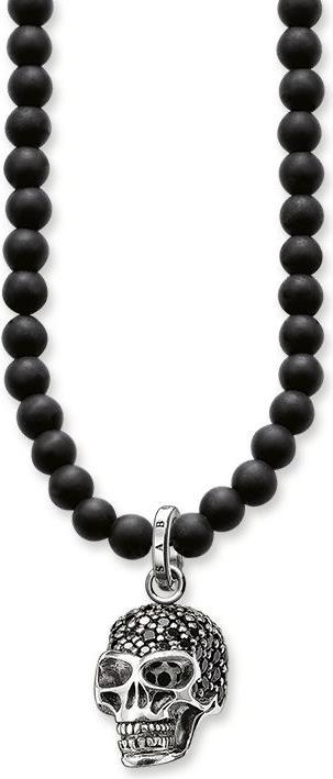Thomas Sabo Kette Totenkopf (Silber)
