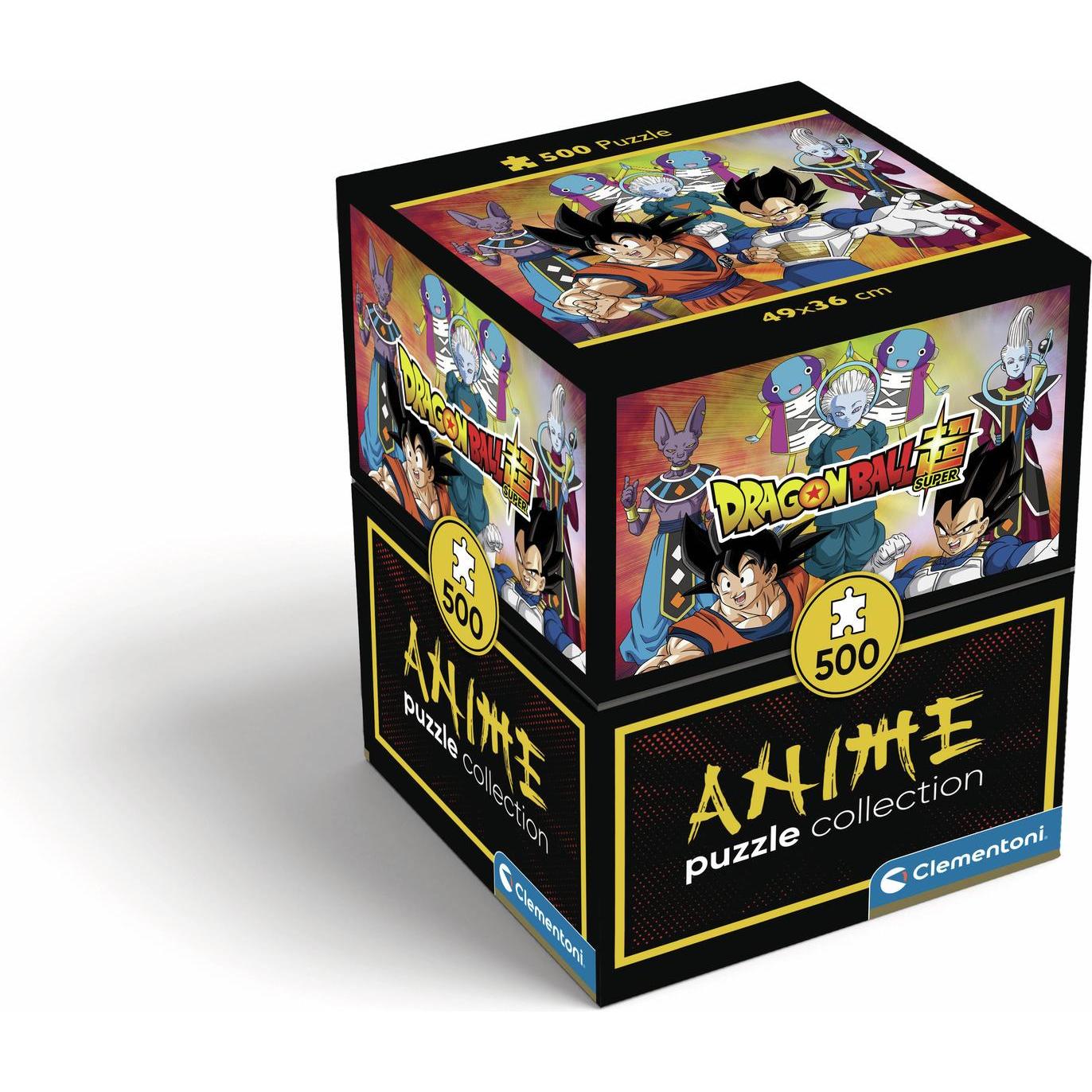 Clementoni Multicolore Puzzle Anime Cube Dragonball 2, 500 Pezzi. (500 Pezzi)