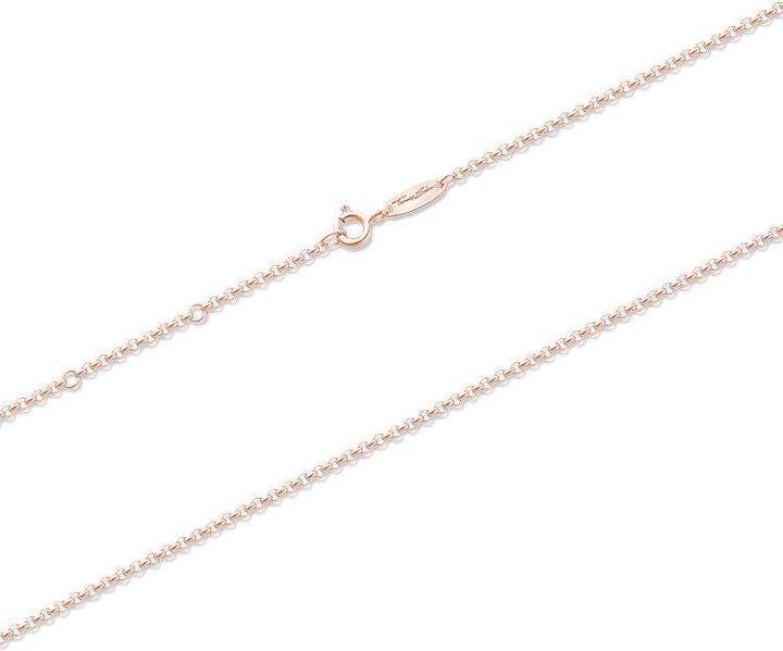 Produktbild Thomas Sabo Erbskette 925er (925er Sterlingsilber, 750er Roségold Vergoldung, 90 cm)