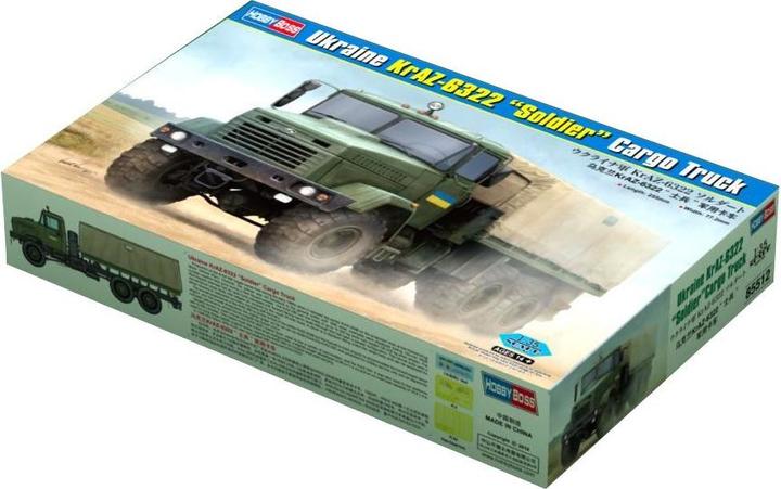 Produktbild Hobby Boss Ukraine KrAZ-6322 "Soldier" Cargo Truck