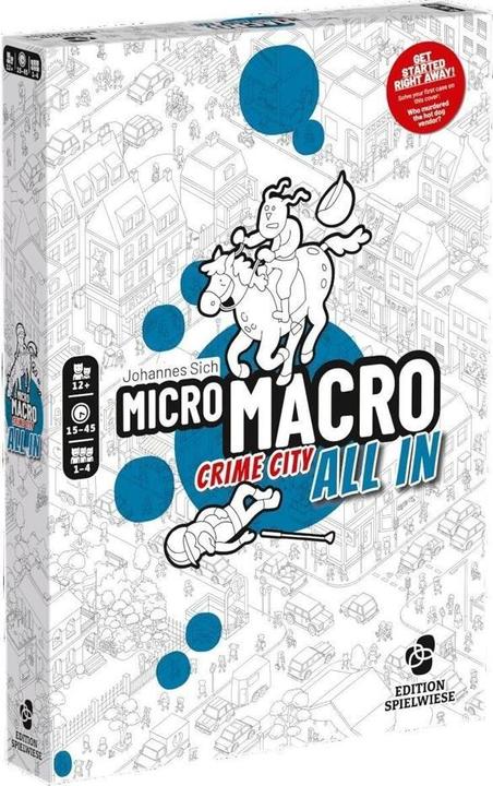 Actual product image Pegasus MicroMacro Crime City - All in EN (English, 1 - 4 Players)