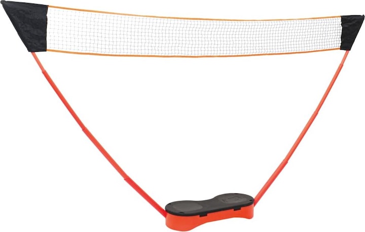 VidaXL Badminton-Set mit 2 Schlägern, Netz & Tasche